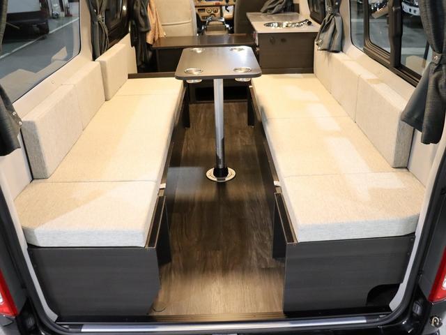 ハイエースバン 　キャンピング　モビーディックＮＨ０２　４ＷＤ　ＦＦヒーター　ツインサブ　インバーター８００Ｗ　縦型ＤＣ冷蔵庫　ＭＡＸＦＡＮ　アラウンドビューカメラ　前後ドラレコ　ナビ切替連動　社外ショック＆リアスタビ（7枚目）