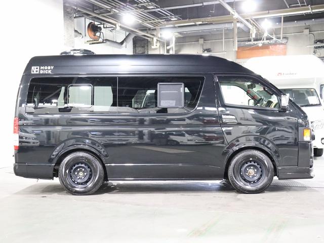 ハイエースバン 　キャンピング　モビーディックＮＨ０２　４ＷＤ　ＦＦヒーター　ツインサブ　インバーター８００Ｗ　縦型ＤＣ冷蔵庫　ＭＡＸＦＡＮ　アラウンドビューカメラ　前後ドラレコ　ナビ切替連動　社外ショック＆リアスタビ（50枚目）