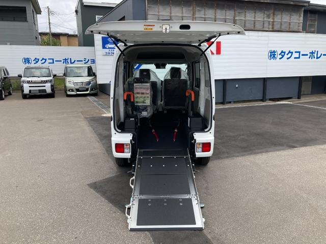 エブリイ ウィズ　車いす移動車　４ＷＤ　届出済未使用車　ウィズシリーズ　スロープタイプ　フロアマット　本体非課税（3枚目）