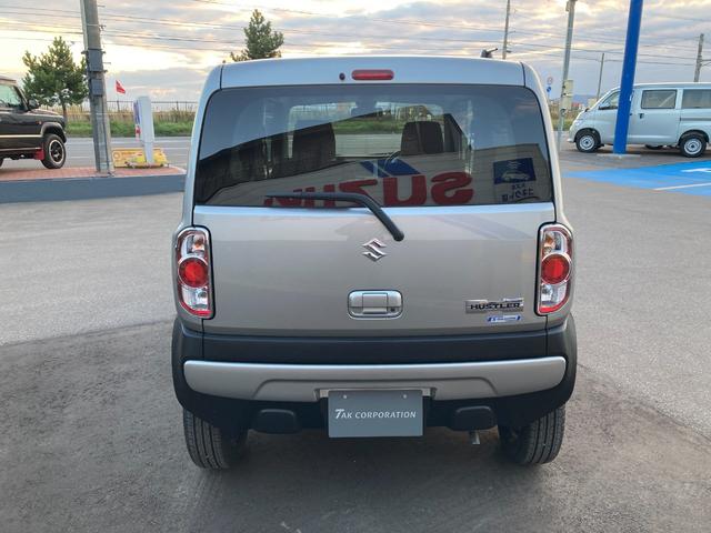 ハスラー Ｇ　４ＷＤ　レーザーブレーキサポート　寒冷地仕様　両席シートヒーター（8枚目）