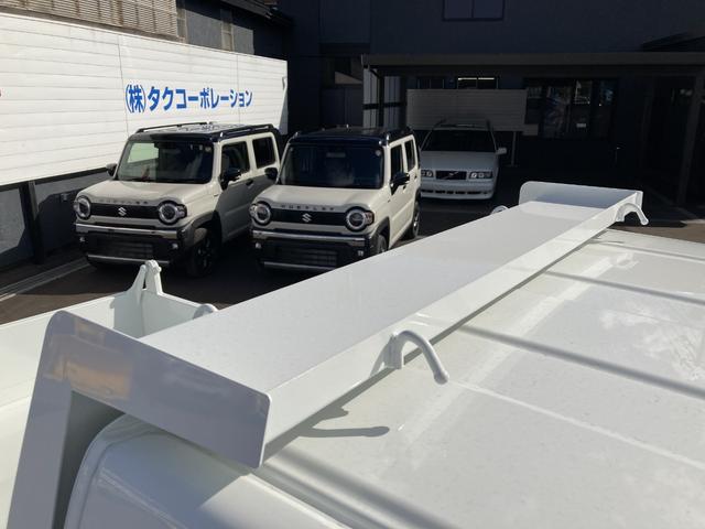 キャリイトラック 頑丈ダンプ 4WD 届出済未使用車 荷台 長さ189 幅138 アオリ高32 上物新明和 油圧ダンプ(20枚目)