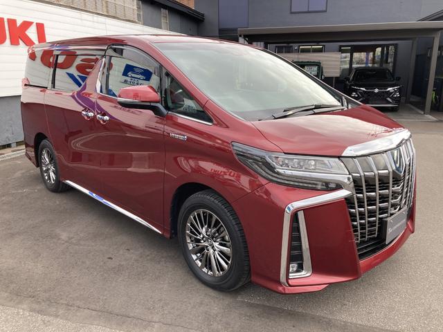 アルファードハイブリッド エグゼクティブラウンジS 4WD 7人 本州仕入れ 9.2インチ純正SDナビ(Blu-ray DVD Bluetooth)12.1インチフリップダウンモニター ETC2.0 デジタルインナーミラー ブラインドスポットモニター(2枚目)