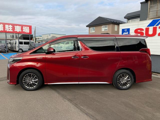 アルファードハイブリッド エグゼクティブラウンジS 4WD 7人 本州仕入れ 9.2インチ純正SDナビ(Blu-ray DVD Bluetooth)12.1インチフリップダウンモニター ETC2.0 デジタルインナーミラー ブラインドスポットモニター(5枚目)