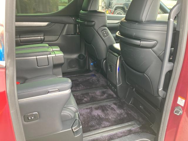 アルファードハイブリッド エグゼクティブラウンジS 4WD 7人 本州仕入れ 9.2インチ純正SDナビ(Blu-ray DVD Bluetooth)12.1インチフリップダウンモニター ETC2.0 デジタルインナーミラー ブラインドスポットモニター(34枚目)