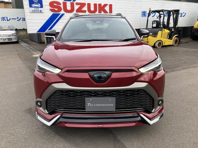 カローラクロス ハイブリッド　Ｚ　４ＷＤ　本州仕入れ　モデリスタエアロ　１０．５インチディスプレイオーディオ　パノラマルーフ　シートヒーター　寒冷地仕様　トヨタチームメイト　おくだけ充電　２カメラドラレコ　ＥＴＣ２．０（3枚目）