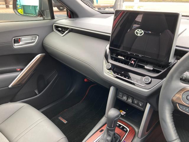 カローラクロス ハイブリッド　Ｚ　４ＷＤ　本州仕入れ　モデリスタエアロ　１０．５インチディスプレイオーディオ　パノラマルーフ　シートヒーター　寒冷地仕様　トヨタチームメイト　おくだけ充電　２カメラドラレコ　ＥＴＣ２．０（36枚目）
