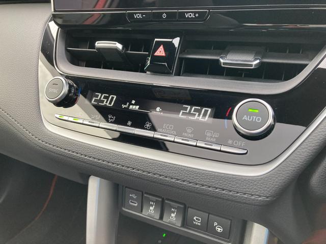 カローラクロス ハイブリッド　Ｚ　４ＷＤ　本州仕入れ　モデリスタエアロ　１０．５インチディスプレイオーディオ　パノラマルーフ　シートヒーター　寒冷地仕様　トヨタチームメイト　おくだけ充電　２カメラドラレコ　ＥＴＣ２．０（50枚目）