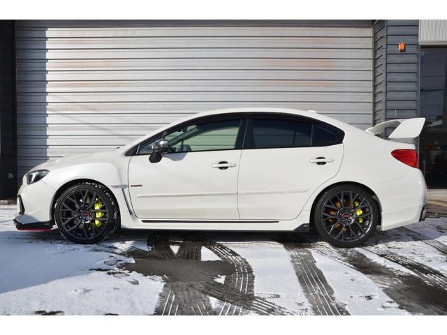 WRX STI STI タイプS 後期モデル ワンオーナー アドバンスセーフティPKG レカロシート 大型リヤスポイラー STIフルエアロ 19インチアルミホイール モノブロック6POTキャリパー(3枚目)