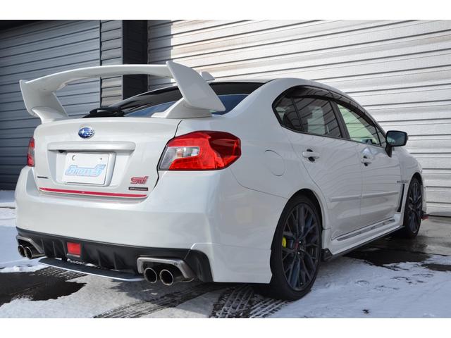 WRX STI STI タイプS 後期モデル ワンオーナー アドバンスセーフティPKG レカロシート 大型リヤスポイラー STIフルエアロ 19インチアルミホイール モノブロック6POTキャリパー(6枚目)