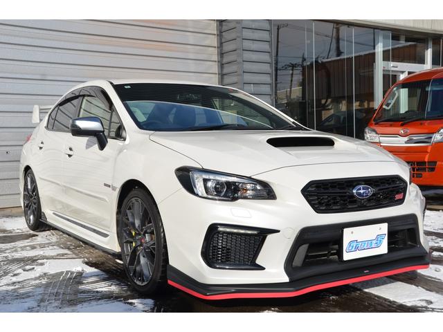 WRX STI STI タイプS 後期モデル ワンオーナー アドバンスセーフティPKG レカロシート 大型リヤスポイラー STIフルエアロ 19インチアルミホイール モノブロック6POTキャリパー(8枚目)