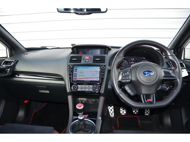 WRX STI STI タイプS 後期モデル ワンオーナー アドバンスセーフティPKG レカロシート 大型リヤスポイラー STIフルエアロ 19インチアルミホイール モノブロック6POTキャリパー(9枚目)