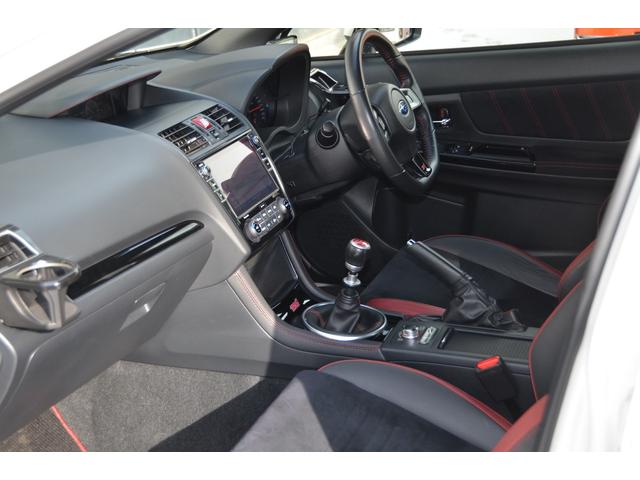 WRX STI STI タイプS 後期モデル ワンオーナー アドバンスセーフティPKG レカロシート 大型リヤスポイラー STIフルエアロ 19インチアルミホイール モノブロック6POTキャリパー(12枚目)