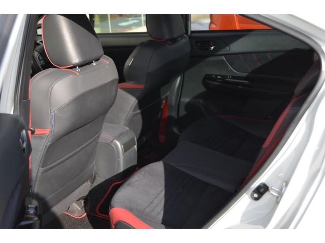 WRX STI STI タイプS 後期モデル ワンオーナー アドバンスセーフティPKG レカロシート 大型リヤスポイラー STIフルエアロ 19インチアルミホイール モノブロック6POTキャリパー(14枚目)