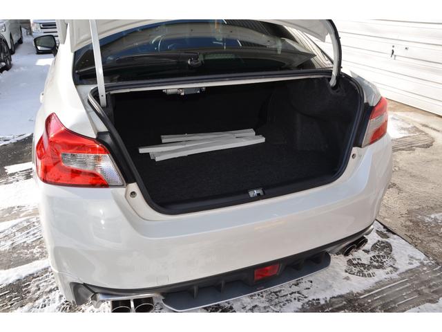 WRX STI STI タイプS 後期モデル ワンオーナー アドバンスセーフティPKG レカロシート 大型リヤスポイラー STIフルエアロ 19インチアルミホイール モノブロック6POTキャリパー(15枚目)