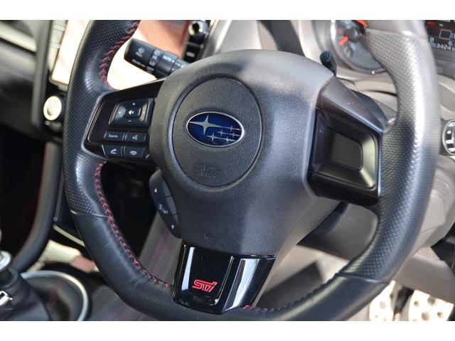 WRX STI STI タイプS 後期モデル ワンオーナー アドバンスセーフティPKG レカロシート 大型リヤスポイラー STIフルエアロ 19インチアルミホイール モノブロック6POTキャリパー(27枚目)