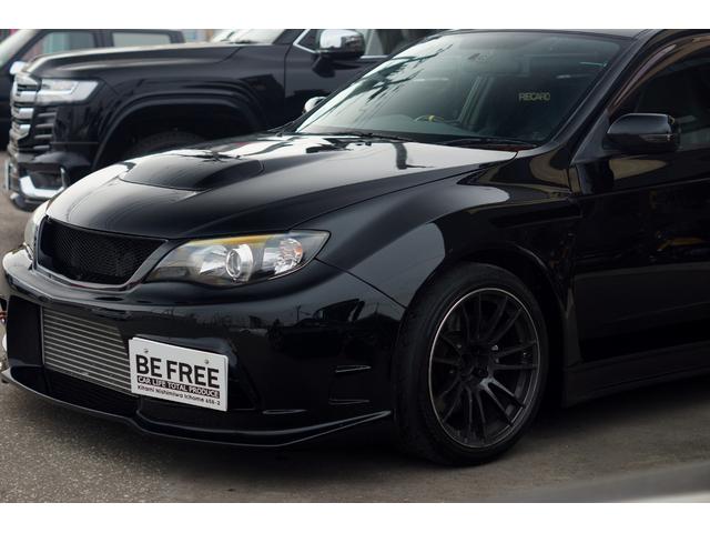 インプレッサ ＷＲＸ　ＳＴｉ　ＧＲＢ　チャージスピードエアロ　東名エキマニ　チタンマフラー　ＧＴ２８３５タービン改　東名２７０カム　東名クランク・コンロット・ピストン　２．２Ｌ　ＥＣＵセッティング　スペックＣ用アルミボンネット（6枚目）