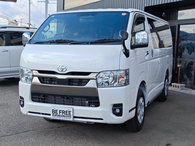 ハイエースバン ロングスーパーGL ダークプライムS 寒冷地仕様・オプションナビ NSZT-W66T・パノラミックビューモニター・デジタルインナーミラー・リアフォグ・リモートスタート・フロアマット・サイドバイザー・ナンバーフレーム(5枚目)