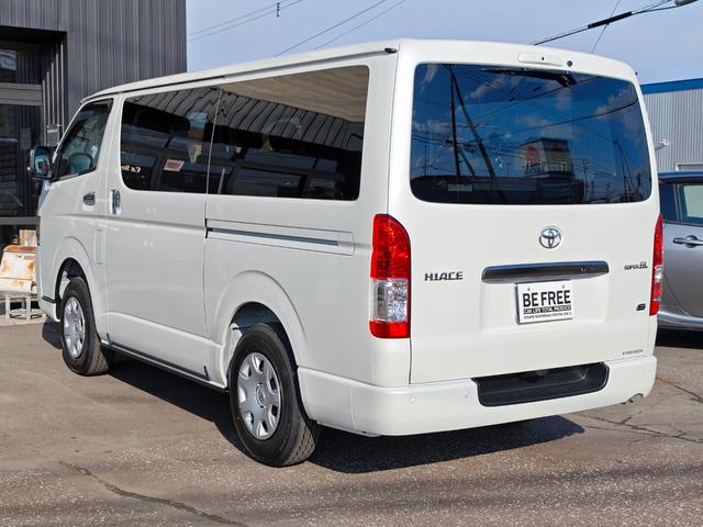 ハイエースバン ロングスーパーGL ダークプライムS 寒冷地仕様・オプションナビ NSZT-W66T・パノラミックビューモニター・デジタルインナーミラー・リアフォグ・リモートスタート・フロアマット・サイドバイザー・ナンバーフレーム(9枚目)