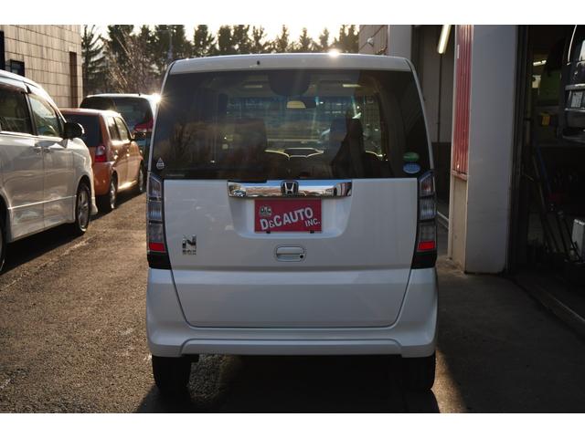 N-BOX G・Lパッケージ アイスト Sキー Wエアバック パワーウインド セキュリティアラーム 4WD AAC ABS PS エアバック ベンチシート 衝突安全ボディ キーレスキー 横滑防止(6枚目)