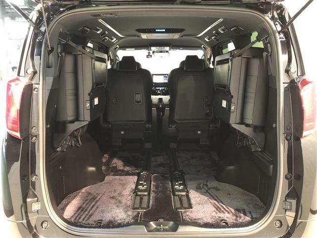 アルファードハイブリッド エグゼクティブラウンジ　インテリジェントクリアランスソナー　地デジＴＶ　両側電動スライドドア　黒革シート　ドライブレコーダー　バックモニタ－　ＬＥＤライト　アイドリングストップ　横滑り防止機能　４ｗｄ　３列シート　Ｐシート（35枚目）