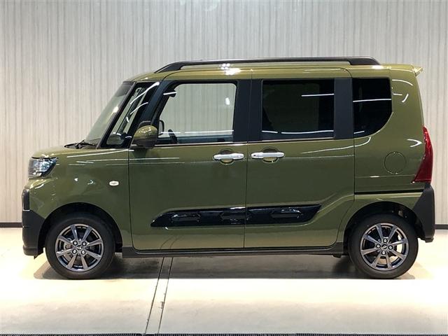 タント ファンクロス 衝突軽減 フルタイム4WD LEDヘッド ESC ベンチシート キーフリー エアコン 盗難防止システム スマートキー アイドリングストップ ABS エアバッグ パワーウィンドウ パワーステアリング(4枚目)