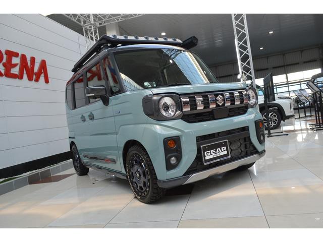 セーフティーパッケージ装着車で、デュアルカメラブレーキサポート、誤発進抑制機能、車線逸脱警報機能、ふらつき警報機能、先行発進お知らせ機能、エマージェンシーストップシグナルなどが装備です