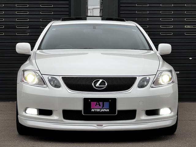 GS GS350 サンルーフ 4WD WORK20アルミ 国産タイヤ LXモード F・Rスポイラー ローダウン メーカーHDDマルチ フルセグ Bカメラ HIDヘッドライト LEDフォグ パワーシート クルコン ETC(2枚目)