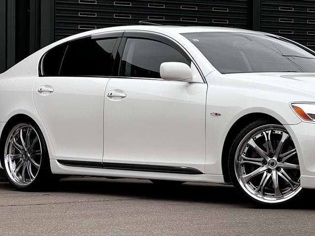 GS GS350 サンルーフ 4WD WORK20アルミ 国産タイヤ LXモード F・Rスポイラー ローダウン メーカーHDDマルチ フルセグ Bカメラ HIDヘッドライト LEDフォグ パワーシート クルコン ETC(11枚目)