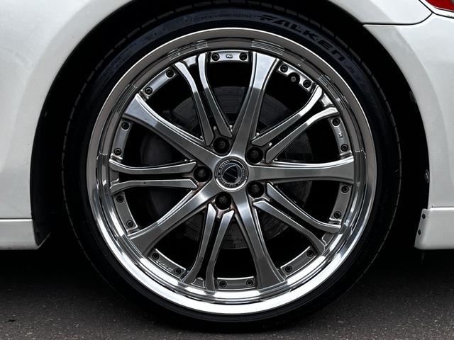 GS GS350 サンルーフ 4WD WORK20アルミ 国産タイヤ LXモード F・Rスポイラー ローダウン メーカーHDDマルチ フルセグ Bカメラ HIDヘッドライト LEDフォグ パワーシート クルコン ETC(13枚目)