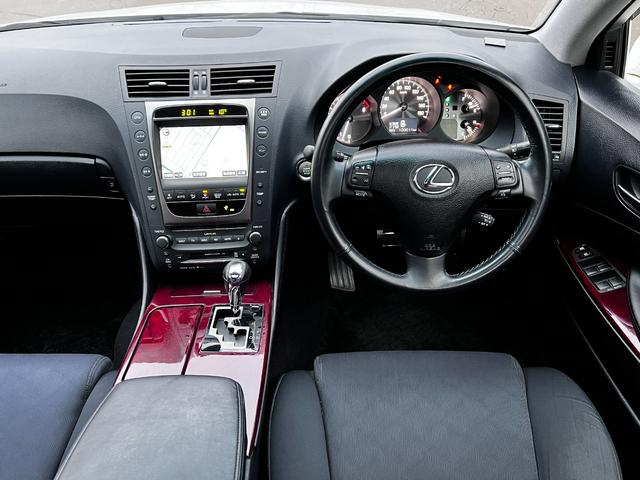 GS GS350 サンルーフ 4WD WORK20アルミ 国産タイヤ LXモード F・Rスポイラー ローダウン メーカーHDDマルチ フルセグ Bカメラ HIDヘッドライト LEDフォグ パワーシート クルコン ETC(14枚目)