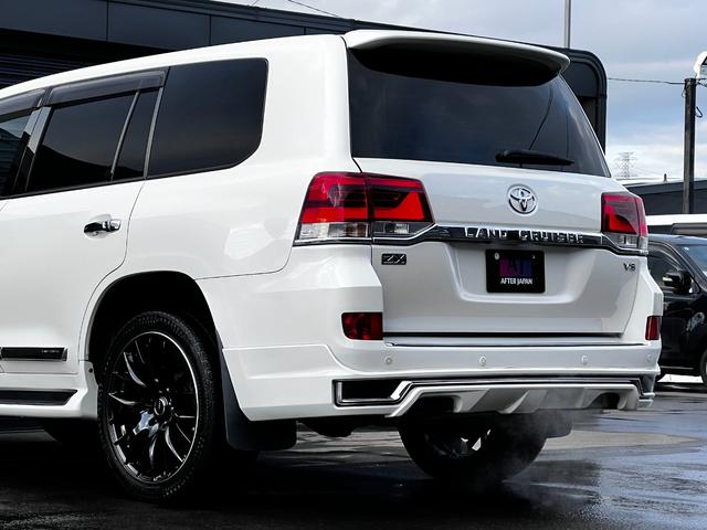 ランドクルーザー AX 後期仕様 1ナンバー登録可 レイズ22AW フローティングナビ 革調シートカバー モデリスタ風スポイラー ブルートゥース ブルーレイ フルセグ DVD Bカメラ クルーズコントロール ビルトインETC(10枚目)