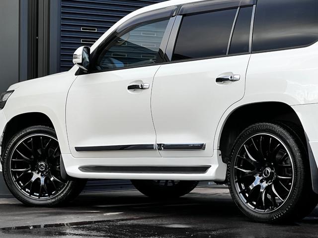 ランドクルーザー AX 後期仕様 1ナンバー登録可 レイズ22AW フローティングナビ 革調シートカバー モデリスタ風スポイラー ブルートゥース ブルーレイ フルセグ DVD Bカメラ クルーズコントロール ビルトインETC(12枚目)