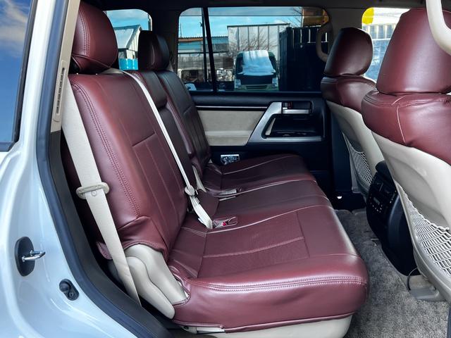 ランドクルーザー AX 後期仕様 1ナンバー登録可 レイズ22AW フローティングナビ 革調シートカバー モデリスタ風スポイラー ブルートゥース ブルーレイ フルセグ DVD Bカメラ クルーズコントロール ビルトインETC(20枚目)