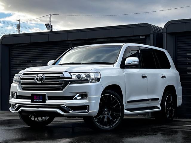 ランドクルーザー AX 後期仕様 1ナンバー登録可 レイズ22AW フローティングナビ 革調シートカバー モデリスタ風スポイラー ブルートゥース ブルーレイ フルセグ DVD Bカメラ クルーズコントロール ビルトインETC(22枚目)