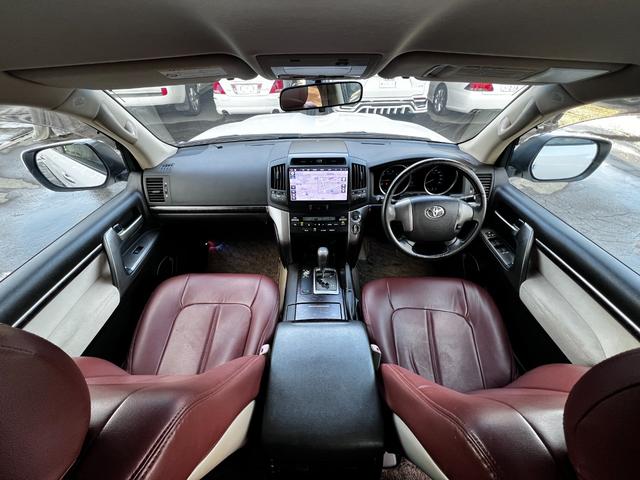 ランドクルーザー AX 後期仕様 1ナンバー登録可 レイズ22AW フローティングナビ 革調シートカバー モデリスタ風スポイラー ブルートゥース ブルーレイ フルセグ DVD Bカメラ クルーズコントロール ビルトインETC(41枚目)