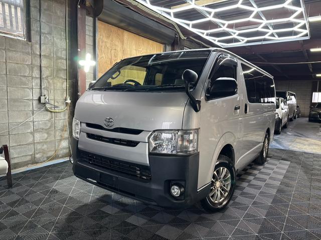 ハイエースバン ロングDX タイベル交換/TV/Rヒーター/ナビ/バックカメラ/ETC/キーレス/2バッテリー(2枚目)