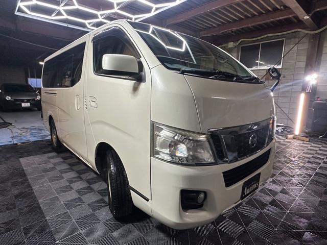 NV350キャラバンバン ロングプレミアムGXターボ 4WD/ターボ/オートクロージャー/ETC/キーレス/プッシュスタート/ディーゼル/リアクーラーヒーター(3枚目)