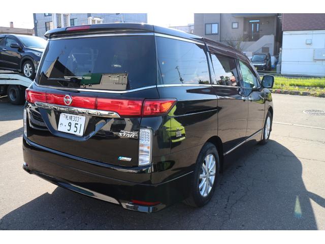 エルグランド ２５０ハイウェイスター　エアバッグ　地デジＴＶ　Ｂカメラ　キーレス　ドラレコ　寒冷地仕様車　横滑り防止　イモビライザー　ＤＶＤ再生　リアオートエアコン　３列シート　ナビＴＶ　助手席エアバッグ　ＥＴＣ　電動格納ミラー　ＡＢＳ（10枚目）