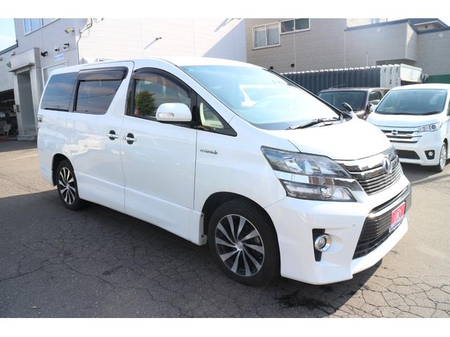 ヴェルファイアハイブリッド ZR BLUETOOTH メモリーナビ サイドエアバッグ オットマン 盗難防止装置 フルタイム4WD クルコン 電動シート 3列シート スマートキー ABS 衝突安全ボディ 電動格納ミラー キーフリー(9枚目)