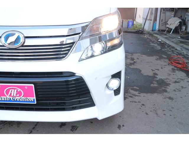 ヴェルファイアハイブリッド ZR BLUETOOTH メモリーナビ サイドエアバッグ オットマン 盗難防止装置 フルタイム4WD クルコン 電動シート 3列シート スマートキー ABS 衝突安全ボディ 電動格納ミラー キーフリー(14枚目)