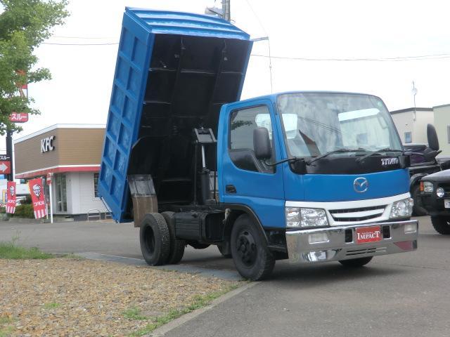 タイタントラック ダンプ　２ｔダンプ　深ダンプ　土砂禁　高床　リア観音開き　本州仕入れ　荷台塗装済み（54枚目）