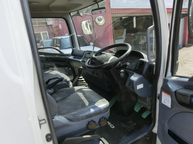 ヒノレンジャー ダンプ　４ｔダンプ　２面差し枠　コボレーン付き　積載量３８００ｋｇ　荷台塗装済み　内寸３４０＋２０５＋１２７　外寸５４４＋２２４＋２４０　下廻り防錆塗装済み　電格ミラー　天井コンソール　アイドルアップ　工具箱（37枚目）