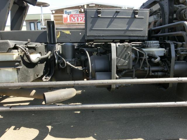 ヒノレンジャー ダンプ　４ｔダンプ　　２面差し枠　コボレーン付　積載量３６００ｋｇ　荷台塗装済み　内寸３４０＋２０６＋１３２　外寸５４３＋２２１＋２４５　電格ミラー　フォグランプ　天井コンソール　ＡＴミッション（24枚目）