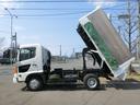 ヒノレンジャー ダンプ　４ｔダンプ　２面差し枠　コボレーン付き　積載量３８００ｋｇ　荷台塗装済み　内寸３４０＋２０５＋１２７　外寸５４４＋２２４＋２４０　下廻り防錆塗装済み　電格ミラー　天井コンソール　アイドルアップ　工具箱（5枚目）