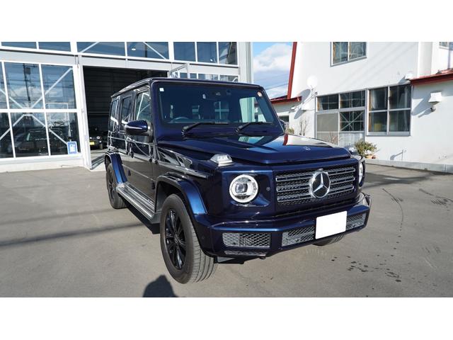 Gクラス G350d GクラスW463G350dチェストナットブラウンシートカバンサイトブルーワンオーナー4WDガラスSRディーゼルターボBurmesterSoundSystemBカメラ(4枚目)