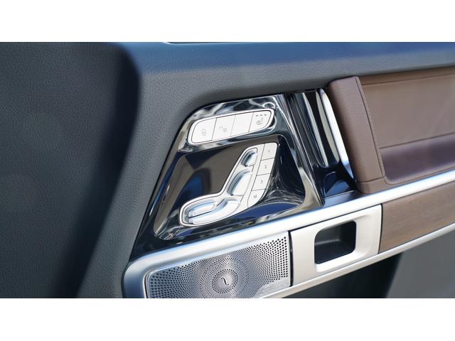 Gクラス G350d GクラスW463G350dチェストナットブラウンシートカバンサイトブルーワンオーナー4WDガラスSRディーゼルターボBurmesterSoundSystemBカメラ(23枚目)