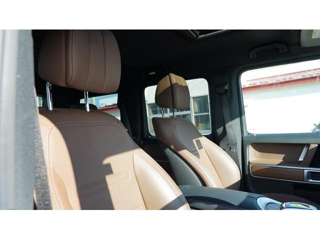 Gクラス G350d GクラスW463G350dチェストナットブラウンシートカバンサイトブルーワンオーナー4WDガラスSRディーゼルターボBurmesterSoundSystemBカメラ(32枚目)