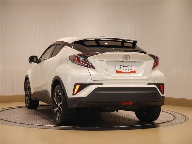 C-HR G-T LEDヘッドライト クルーズコントロール 寒冷地 キーレスエントリー ABS イモビライザー フルオートエアコン エアバッグ フルセグテレビ アルミ付 ハーフレザーシート スマートキ- 横滑り防止(3枚目)