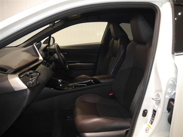 C-HR G-T LEDヘッドライト クルーズコントロール 寒冷地 キーレスエントリー ABS イモビライザー フルオートエアコン エアバッグ フルセグテレビ アルミ付 ハーフレザーシート スマートキ- 横滑り防止(11枚目)