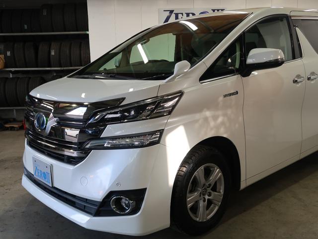 ヴェルファイアハイブリッド Ｘ　１０インチナビ・フルセグ・禁煙車・両側ＰＷスライドドア・プッシュスタート・バックカメラ・夏冬タイヤ付・２４ヵ月点検整備付・６ヵ月距離無制限保証付（48枚目）